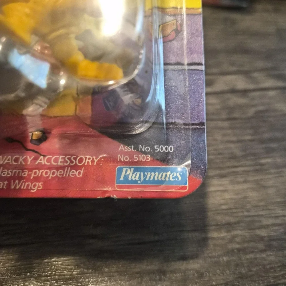 1990 TMNT Wingnut & Screwloose MOC Sealed Vintage Playmates Action Figure
